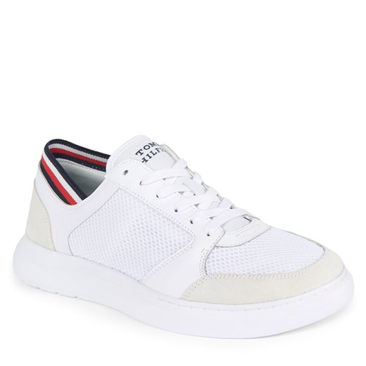 Sneakersy Tommy Hilfiger Lightweight Cup Seasonal Mix FM0FM04961 White YBS Tommy Hilfiger 44 eobuwie.pl