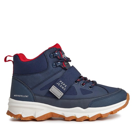 Sneakersy Pepe Jeans PBS30567 Navy 595 ze sklepu eobuwie.pl w kategorii Buty sportowe dziecięce - zdjęcie 171003711