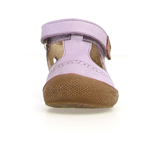Naturino Skórzane półsandały w kolorze fioletowym Naturino 26 wyprzedaż Limango Polska
