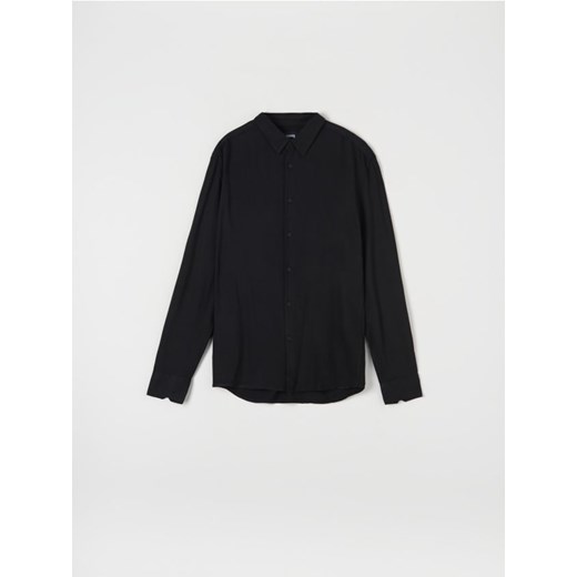 Sinsay - Koszula regular - czarny ze sklepu Sinsay w kategorii Koszule męskie - zdjęcie 171004143