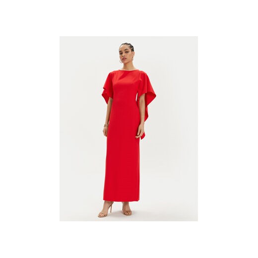 Lola Casademunt by Maite Sukienka wieczorowa MS2416003 Czerwony Regular Fit ze sklepu MODIVO w kategorii Sukienki - zdjęcie 171005283