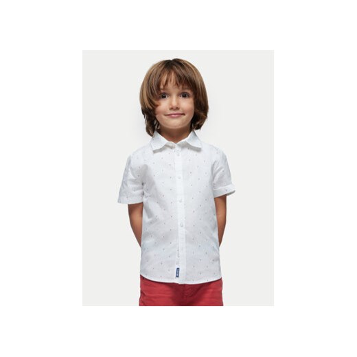 Mayoral Koszula 3116 Biały Regular Fit ze sklepu MODIVO w kategorii Koszule chłopięce - zdjęcie 171005361