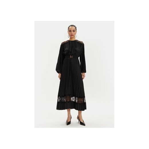 Lola Casademunt by Maite Sukienka wieczorowa MS2416006 Czarny Regular Fit ze sklepu MODIVO w kategorii Sukienki - zdjęcie 171005542