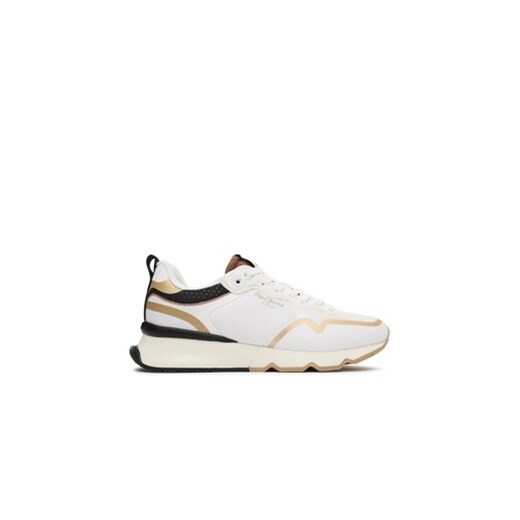 Pepe Jeans Sneakersy PLS31517 Biały ze sklepu MODIVO w kategorii Buty sportowe damskie - zdjęcie 171005722