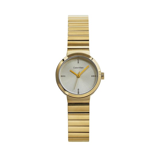 Zegarek Calvin Klein Precise 25200416 Złoty ze sklepu eobuwie.pl w kategorii Zegarki - zdjęcie 171006200