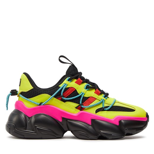 Sneakersy Steve Madden Spectator Sneaker SM11002961-04005-67G Lim/Neon/Pnk ze sklepu eobuwie.pl w kategorii Buty sportowe damskie - zdjęcie 171006271