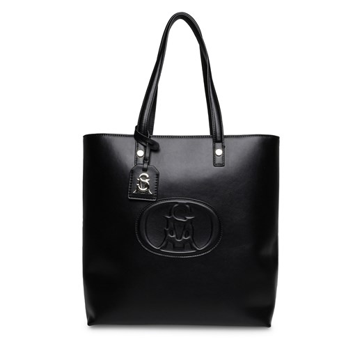 Torebka Steve Madden SM13001316-BLK Black ze sklepu eobuwie.pl w kategorii Torby Shopper bag - zdjęcie 171006354