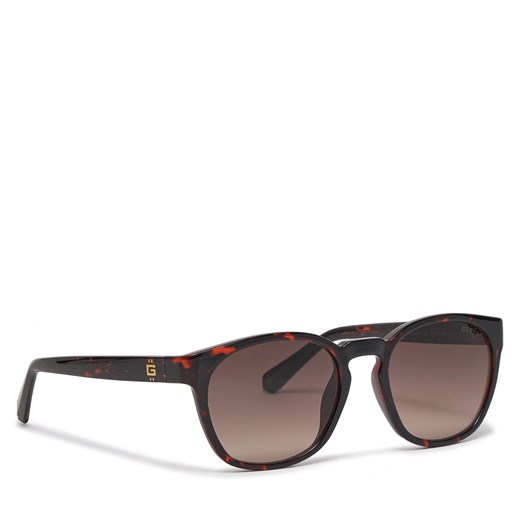 Okulary przeciwsłoneczne Guess GU00083 Dark Havana/Gradient Brown 52F ze sklepu eobuwie.pl w kategorii Okulary przeciwsłoneczne męskie - zdjęcie 171006583