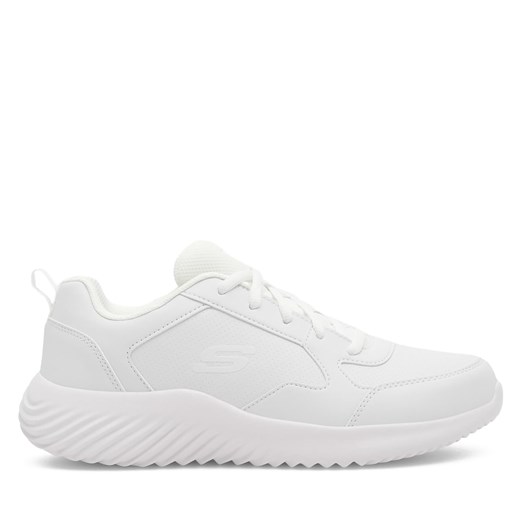 Sneakersy Skechers 405627L WHT White ze sklepu eobuwie.pl w kategorii Buty sportowe dziecięce - zdjęcie 171006611