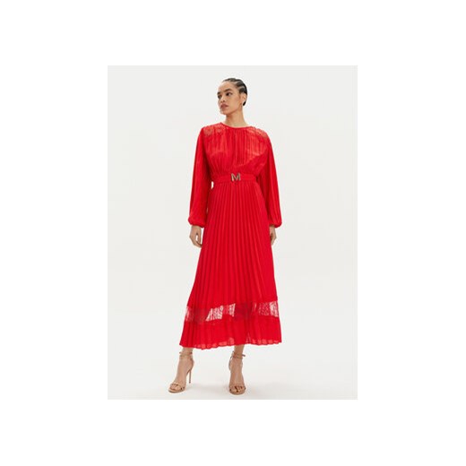Lola Casademunt by Maite Sukienka wieczorowa MS2416006 Czerwony Regular Fit ze sklepu MODIVO w kategorii Sukienki - zdjęcie 171006984