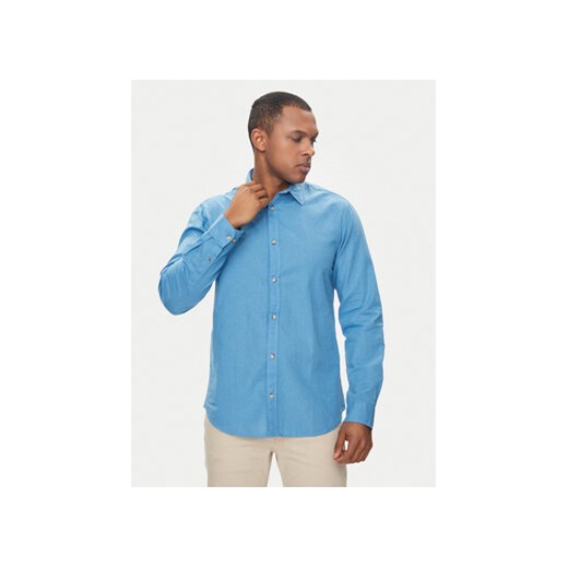 Jack&Jones Koszula Summer 12248384 Niebieski Comfort Fit ze sklepu MODIVO w kategorii Koszule męskie - zdjęcie 171007014