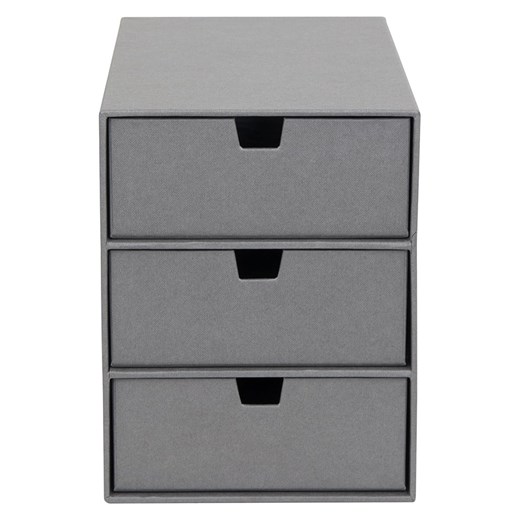 BigsoBox Pudełko &quot;Ingid&quot; w kolorze jasnoszarym z szufladami - 16 x 20,5 x 25 cm ze sklepu Limango Polska w kategorii Pudełka i pojemniki - zdjęcie 171007622