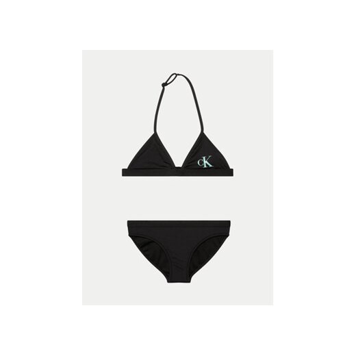 Calvin Klein Swimwear Strój kąpielowy KY0KY00065 Czarny ze sklepu MODIVO w kategorii Stroje kąpielowe - zdjęcie 171008832