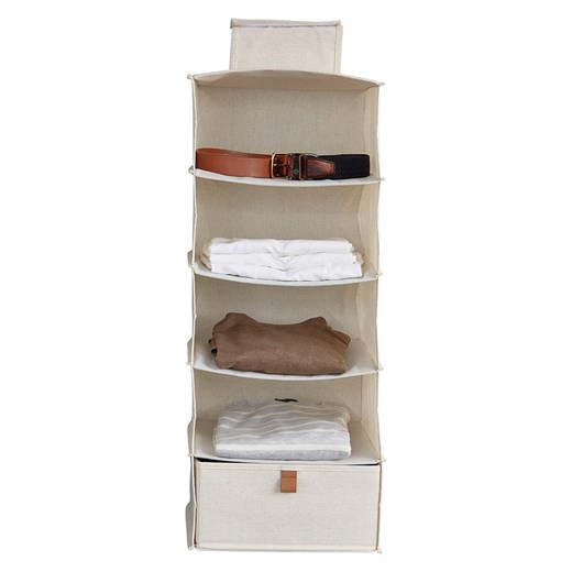 STORE IT Organizer w kolorze beżowym do powieszenia - 30 x 75 x 30 cm ze sklepu Limango Polska w kategorii Organizery - zdjęcie 171009261
