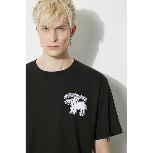 Kenzo t-shirt bawełniany Elephant Flag Classic T-Shirt męski kolor czarny z aplikacją FE55TS2724SG.99J ze sklepu PRM w kategorii T-shirty męskie - zdjęcie 171012022