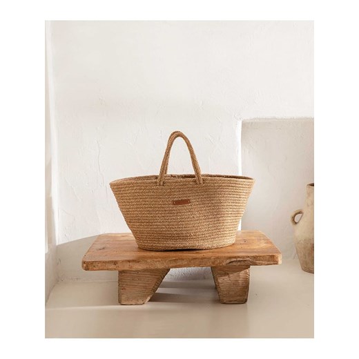 ABERTO DESIGN Kosz w kolorze jasnobrązowym - wys. 30 cm ze sklepu Limango Polska w kategorii Kosze i koszyki - zdjęcie 171012581