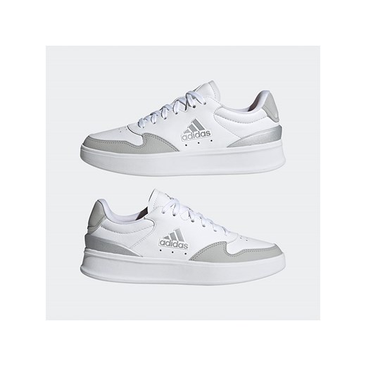 adidas Skórzane sneakersy &quot;Kantana&quot; w kolorze białym 38 promocja Limango Polska