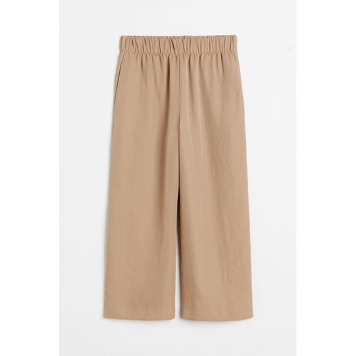 H & M - Spodnie culottes - Beżowy ze sklepu H&M w kategorii Spodnie damskie - zdjęcie 171013760