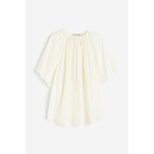 H & M - Bluzka oversize - Biały ze sklepu H&M w kategorii Bluzki damskie - zdjęcie 171013773