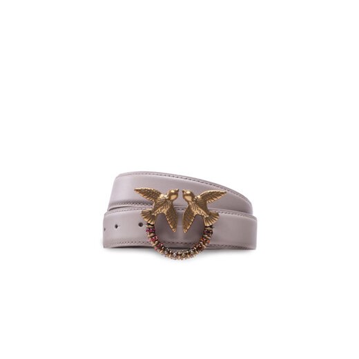 Pinko Pasek Damski Love Berry H3 Belt PE 23 PLT01 100125 A0J3 Szary Pinko S MODIVO wyprzedaż