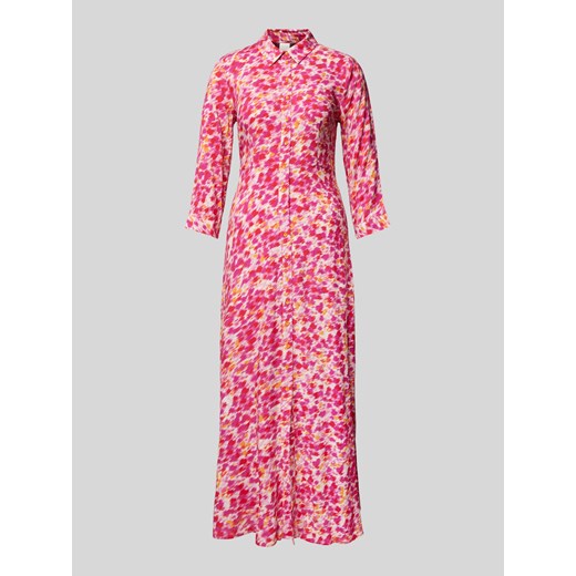 Długa sukienka z listwą guzikową model ‘SAVANNA’ ze sklepu Peek&Cloppenburg  w kategorii Sukienki - zdjęcie 171018200