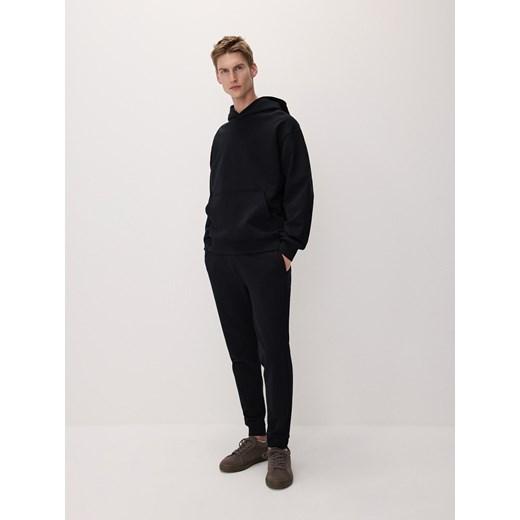 Reserved - Spodnie dresowe ze ściągaczem - czarny ze sklepu Reserved w kategorii Spodnie męskie - zdjęcie 171019151