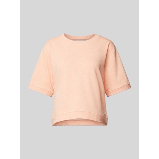 T-shirt krótki z okrągłym dekoltem model ‘FRENCH TERRY’ ze sklepu Peek&Cloppenburg  w kategorii Bluzki damskie - zdjęcie 171020611