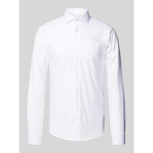 Koszula biznesowa o kroju super slim fit z kołnierzykiem typu cutaway ze sklepu Peek&Cloppenburg  w kategorii Koszule męskie - zdjęcie 171024594