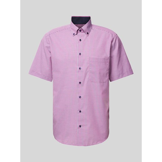Koszula biznesowa o kroju comfort fit ze wzorem w kratkę vichy ze sklepu Peek&Cloppenburg  w kategorii Koszule męskie - zdjęcie 171024601