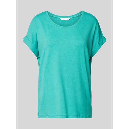T-shirt z okrągłym dekoltem model ‘MOSTER’ ze sklepu Peek&Cloppenburg  w kategorii Bluzki damskie - zdjęcie 171024843