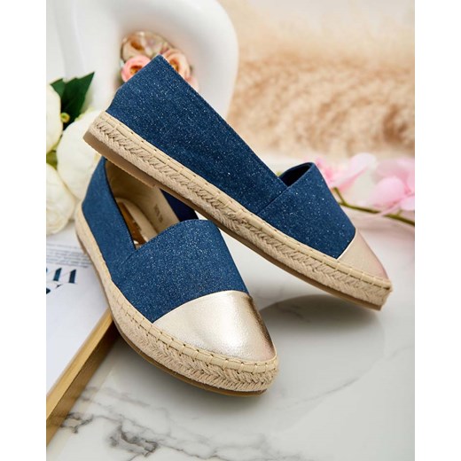 Royalfashion Damskie espadryle a'la jeansowe Anerta Royalfashion.pl 40 promocyjna cena royalfashion.pl