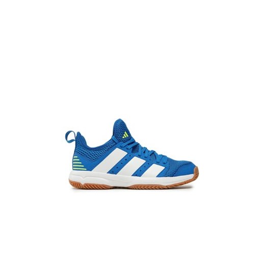 adidas Buty Stabil Indoor IG1034 Niebieski ze sklepu MODIVO w kategorii Buty sportowe dziecięce - zdjęcie 171027150