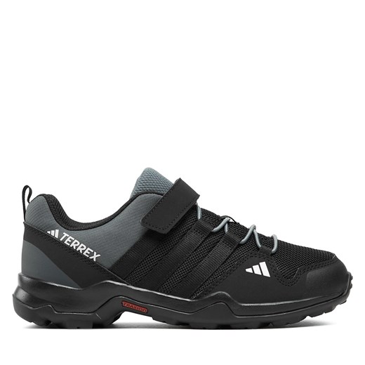 Trekkingi adidas Terrex AX2R Hook-and-Loop Hiking Shoes IF7511 Czarny ze sklepu eobuwie.pl w kategorii Buty trekkingowe dziecięce - zdjęcie 171028172