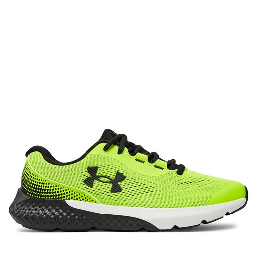 Buty do biegania Under Armour Ua Bgs Charged Rogue 4 3027106-300 Żółty ze sklepu eobuwie.pl w kategorii Buty sportowe dziecięce - zdjęcie 171028941