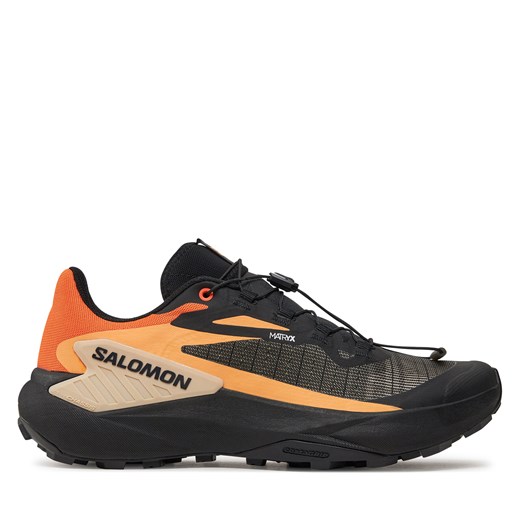 Buty do biegania Salomon Genesis L47526100 Pomarańczowy ze sklepu eobuwie.pl w kategorii Buty sportowe męskie - zdjęcie 171031120