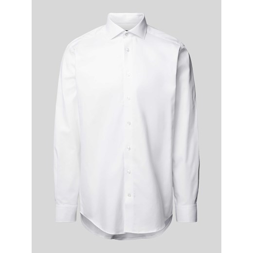 Koszula biznesowa o luźnym kroju ze wzorem na całej powierzchni model ‘BEGOVIC’ ze sklepu Peek&Cloppenburg  w kategorii Koszule męskie - zdjęcie 171032234