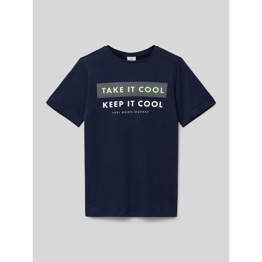 T-shirt z okrągłym dekoltem ze sklepu Peek&Cloppenburg  w kategorii T-shirty chłopięce - zdjęcie 171032401