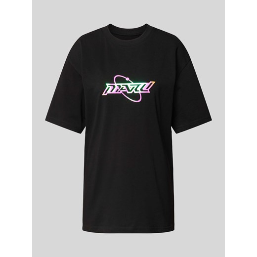 T-shirt z nadrukiem z logo — REVIEW x MATW ze sklepu Peek&Cloppenburg  w kategorii Bluzki damskie - zdjęcie 171032433