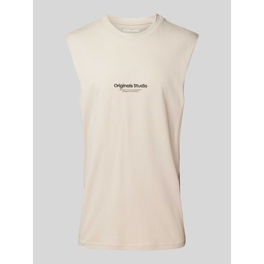 Top z nadrukiem z logo ze sklepu Peek&Cloppenburg  w kategorii T-shirty męskie - zdjęcie 171032540