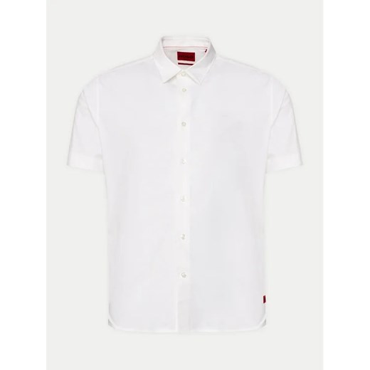 Hugo Koszula Ebor 50475668 Biały Relaxed Fit XXL MODIVO