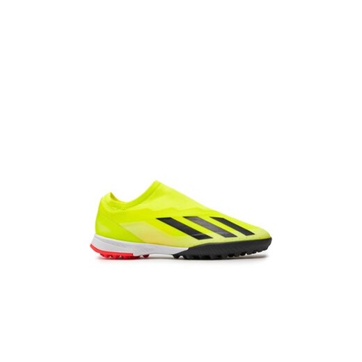adidas Buty X Crazyfast League Laceless Turf Boots IF0686 Żółty ze sklepu MODIVO w kategorii Buty sportowe dziecięce - zdjęcie 171036450
