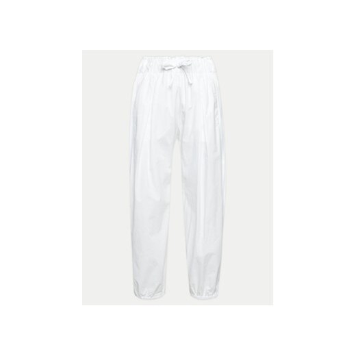 Deha Spodnie dresowe D02746 Biały Comfort Fit ze sklepu MODIVO w kategorii Spodnie damskie - zdjęcie 171037054