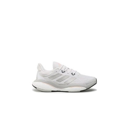adidas Buty do biegania Solarglide 6 Shoes HP9814 Biały ze sklepu MODIVO w kategorii Buty sportowe damskie - zdjęcie 171037331