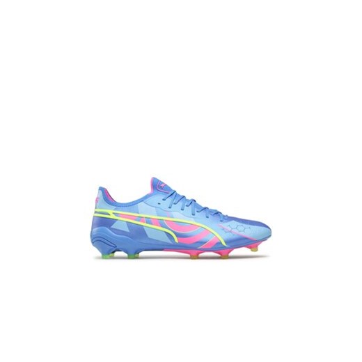 Puma Buty do piłki nożnej King Ultimate Energy Fg/Ag 107553 01 Niebieski ze sklepu MODIVO w kategorii Buty sportowe męskie - zdjęcie 171038082