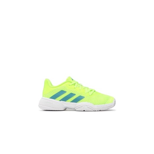 adidas Buty Barricade Tennis Shoes IG9530 Zielony ze sklepu MODIVO w kategorii Buty sportowe dziecięce - zdjęcie 171039043