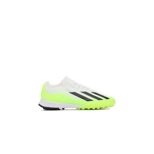 adidas Buty X Crazyfast.3 Turf Boots IE1568 Biały ze sklepu MODIVO w kategorii Buty sportowe dziecięce - zdjęcie 171039114