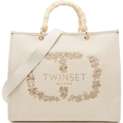 TWINSET Shopperka Bloom ze sklepu Gomez Fashion Store w kategorii Torby Shopper bag - zdjęcie 171040070