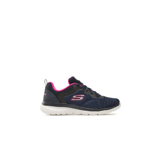 Skechers Sneakersy Quick Path 12607/NVHP Granatowy ze sklepu MODIVO w kategorii Buty sportowe damskie - zdjęcie 171042204