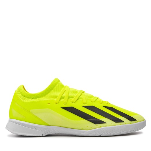 Buty adidas X Crazyfast League Indoor Boots IF0685 Żółty ze sklepu eobuwie.pl w kategorii Buty sportowe dziecięce - zdjęcie 171043781
