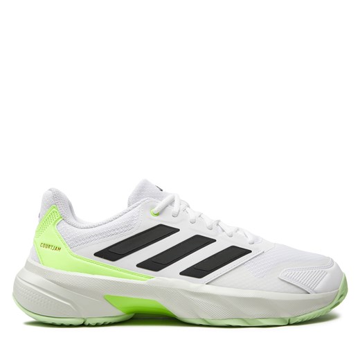 Buty adidas CourtJam Control 3 Tennis IF0459 Biały ze sklepu eobuwie.pl w kategorii Buty sportowe męskie - zdjęcie 171045102